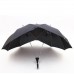 2-Pole Semi-Automatic Couple Umbrella